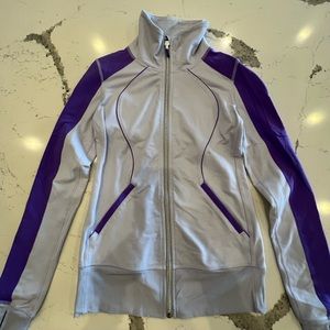 Two toned purple lulu lemon workout jacket!